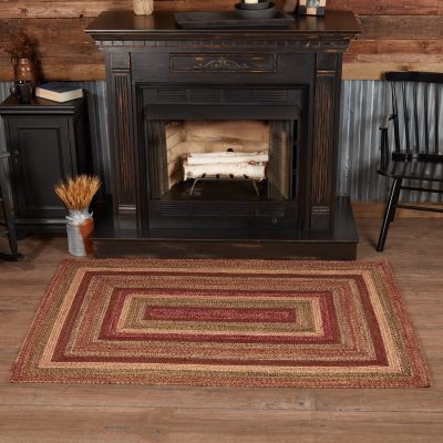 Cider Mill Jute Rugs With Pad