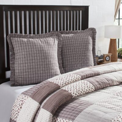 florette fabric euro sham farmhouse pillow cover