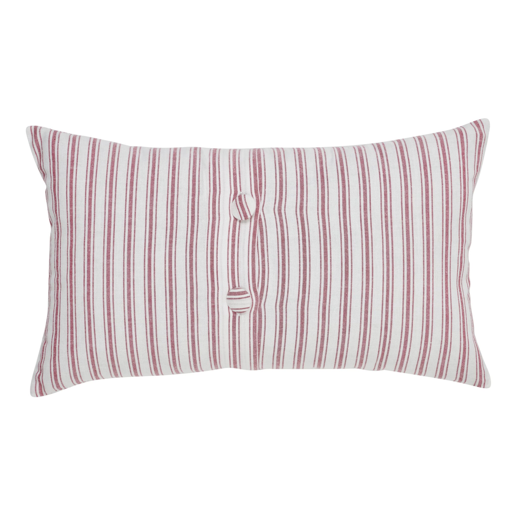 Timeless Ticking Red 12" x 20" Star Pillow Cover - Image 5