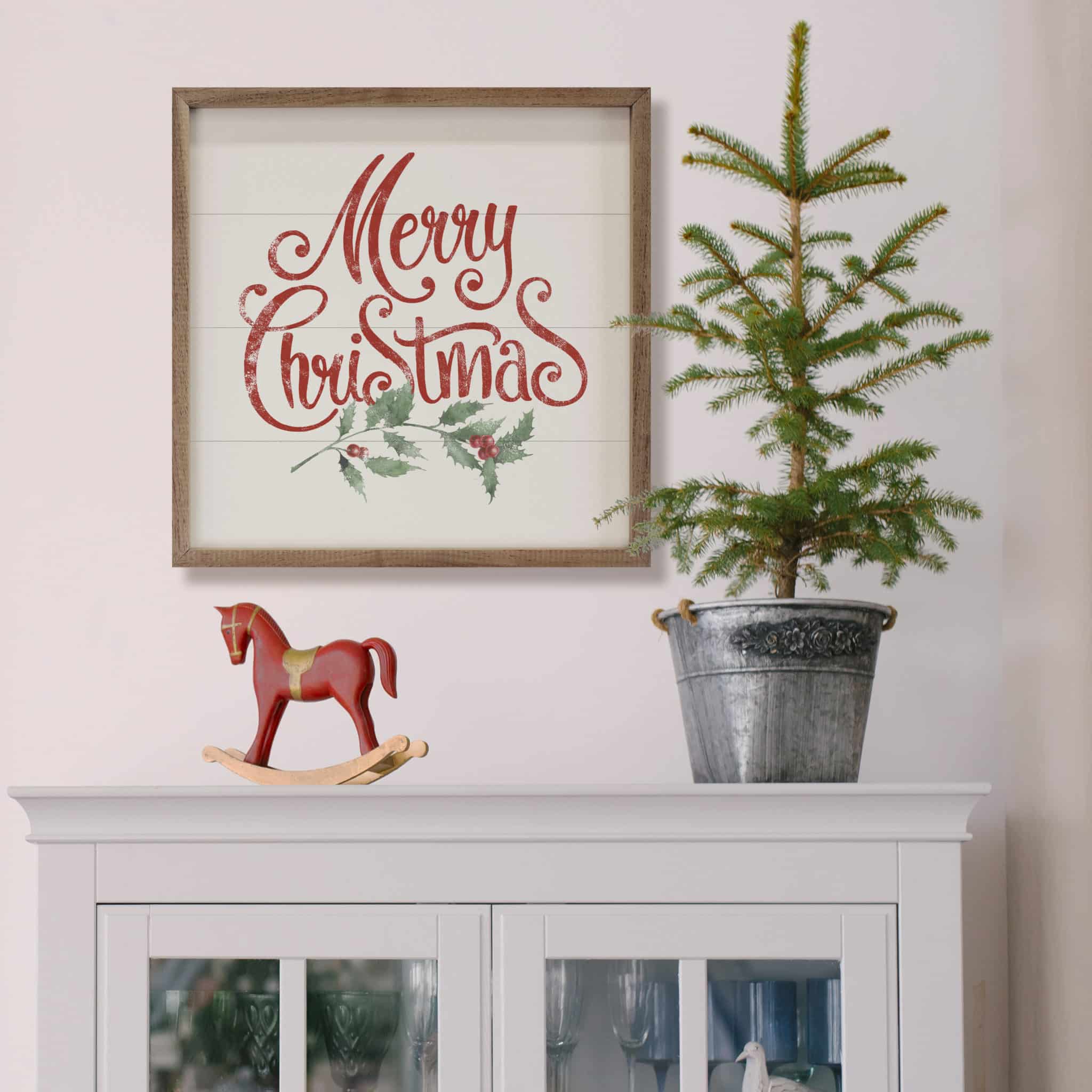 Watercolor Merry Christmas