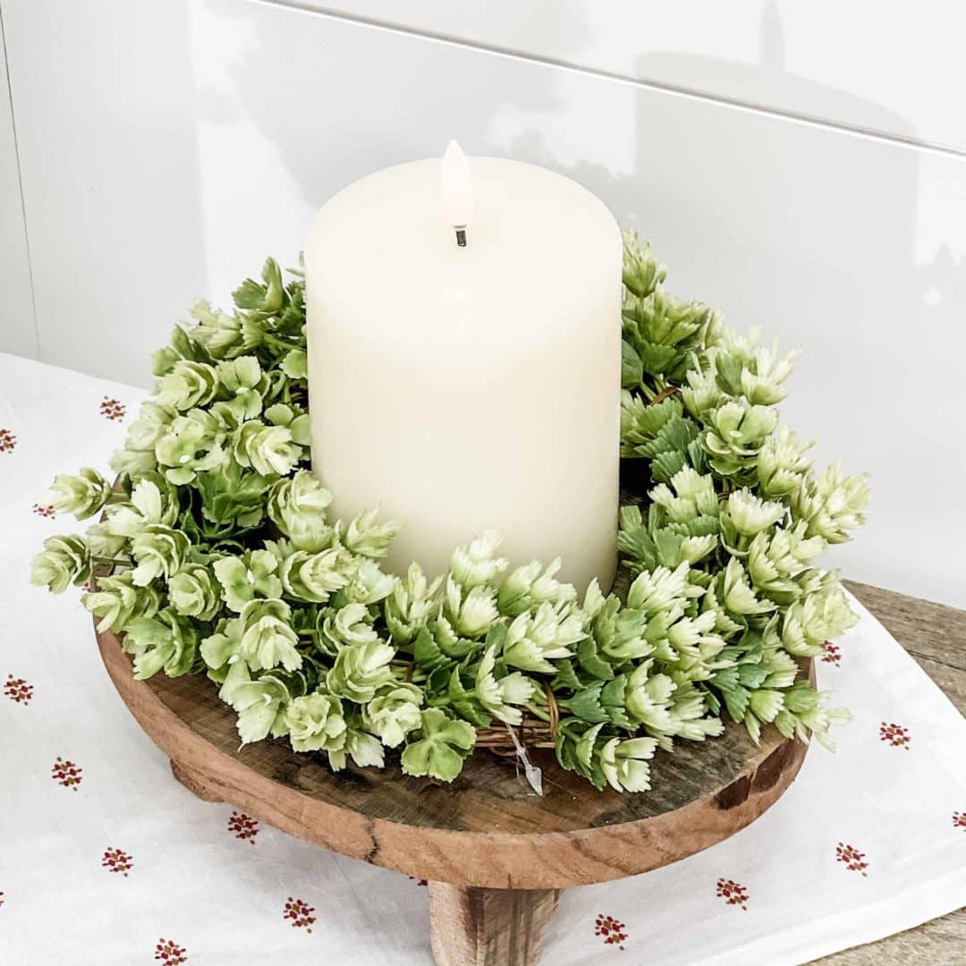 Shasta Hops Candle Ring - 4.5