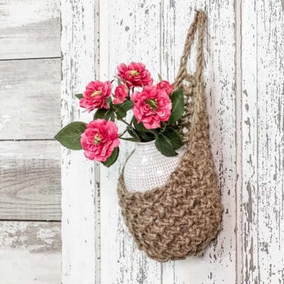 Macrame Hanging Wall Pocket