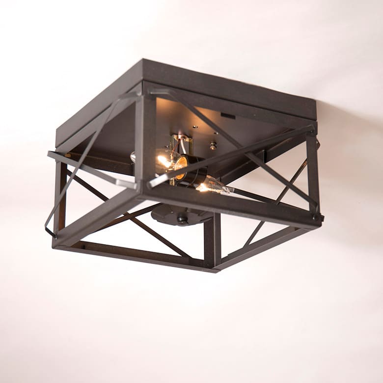 Double Ceiling Light w/ Folded Bars - Image 2