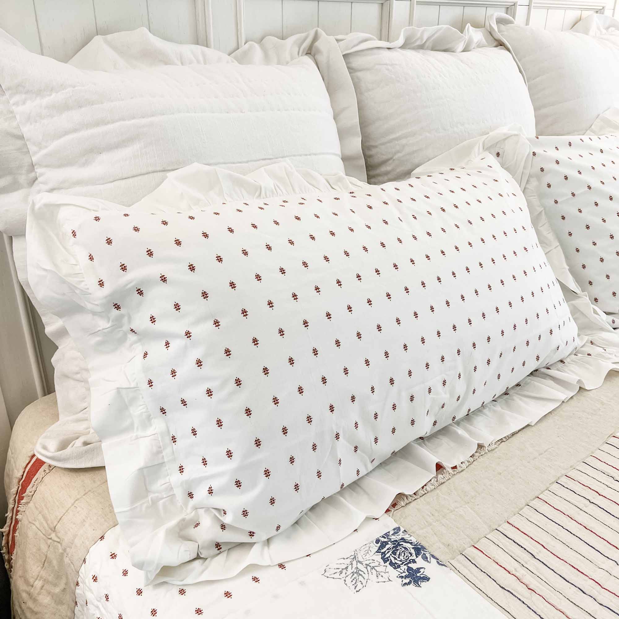 abigail sham farmhouse pillow cover