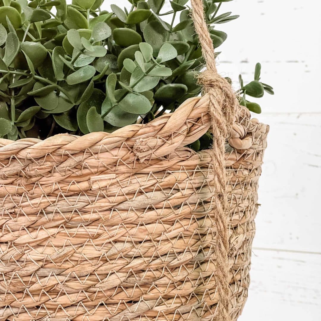 Double Hanging Braided Planter Piper Classics