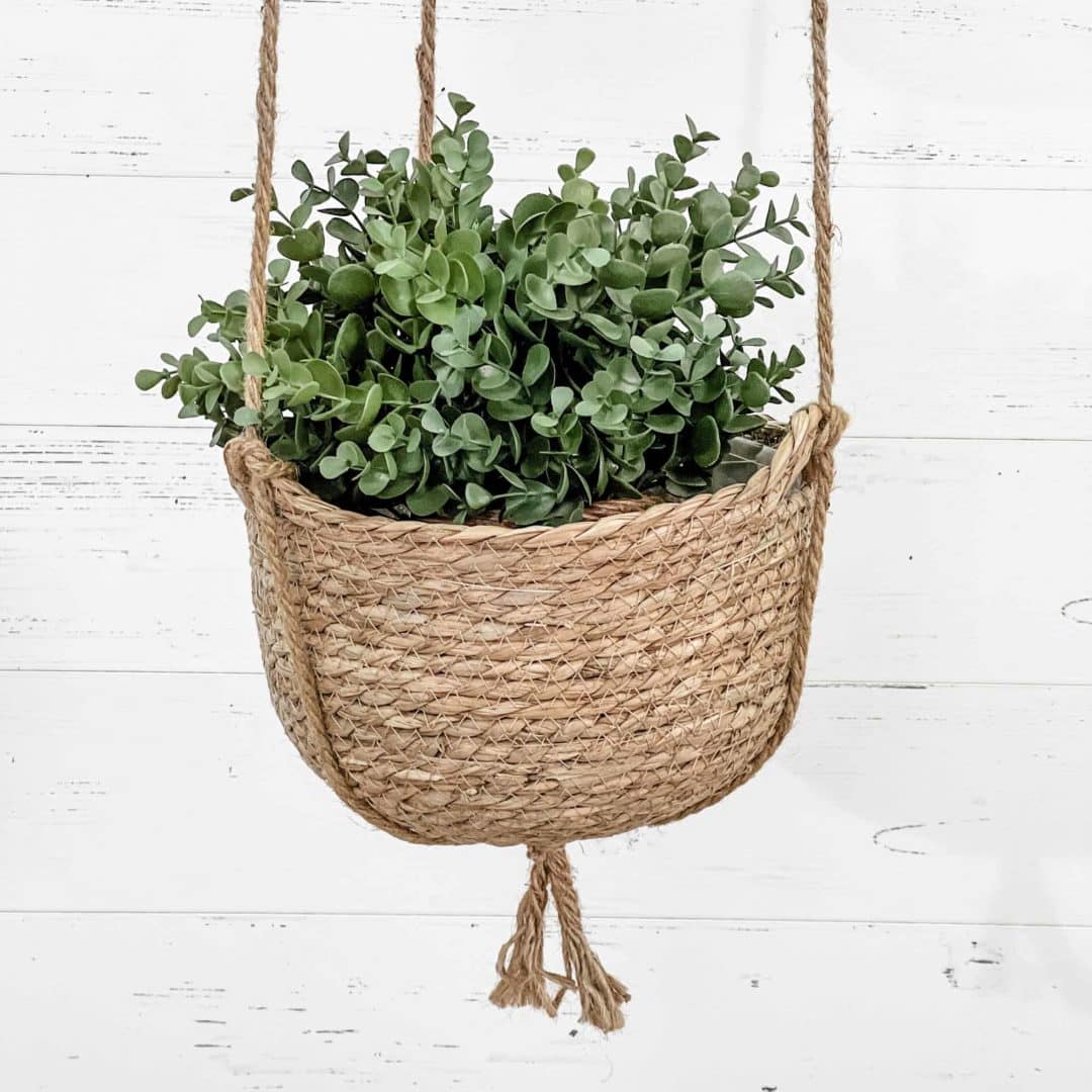 Double Hanging Braided Planter Piper Classics
