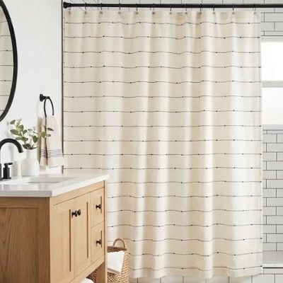 Farmcloth Stripe Shower Curtain
