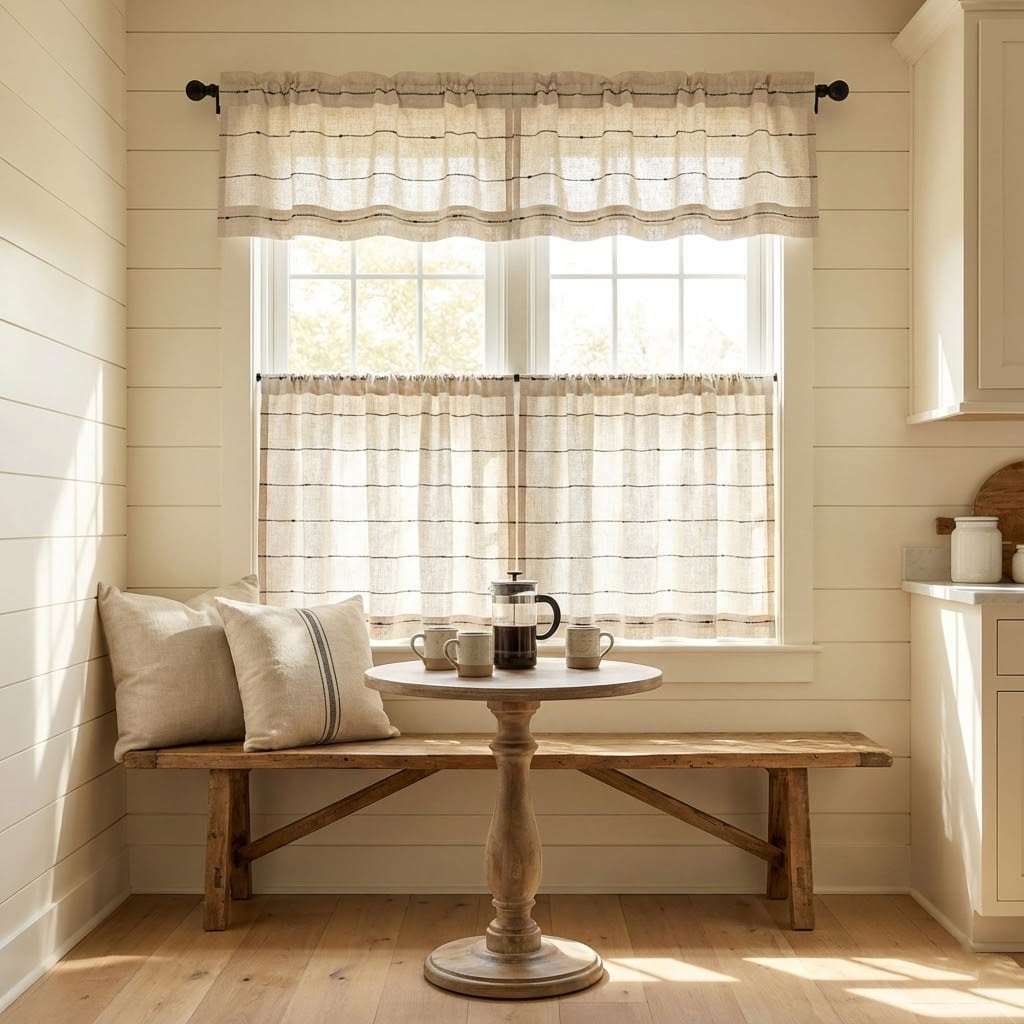 Farmcloth Stripe Valance - Image 5