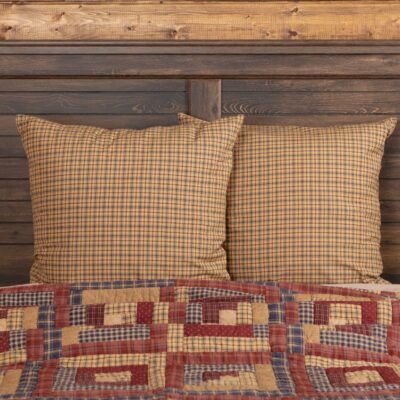 millsboro fabric euro sham farmhouse pillow cover