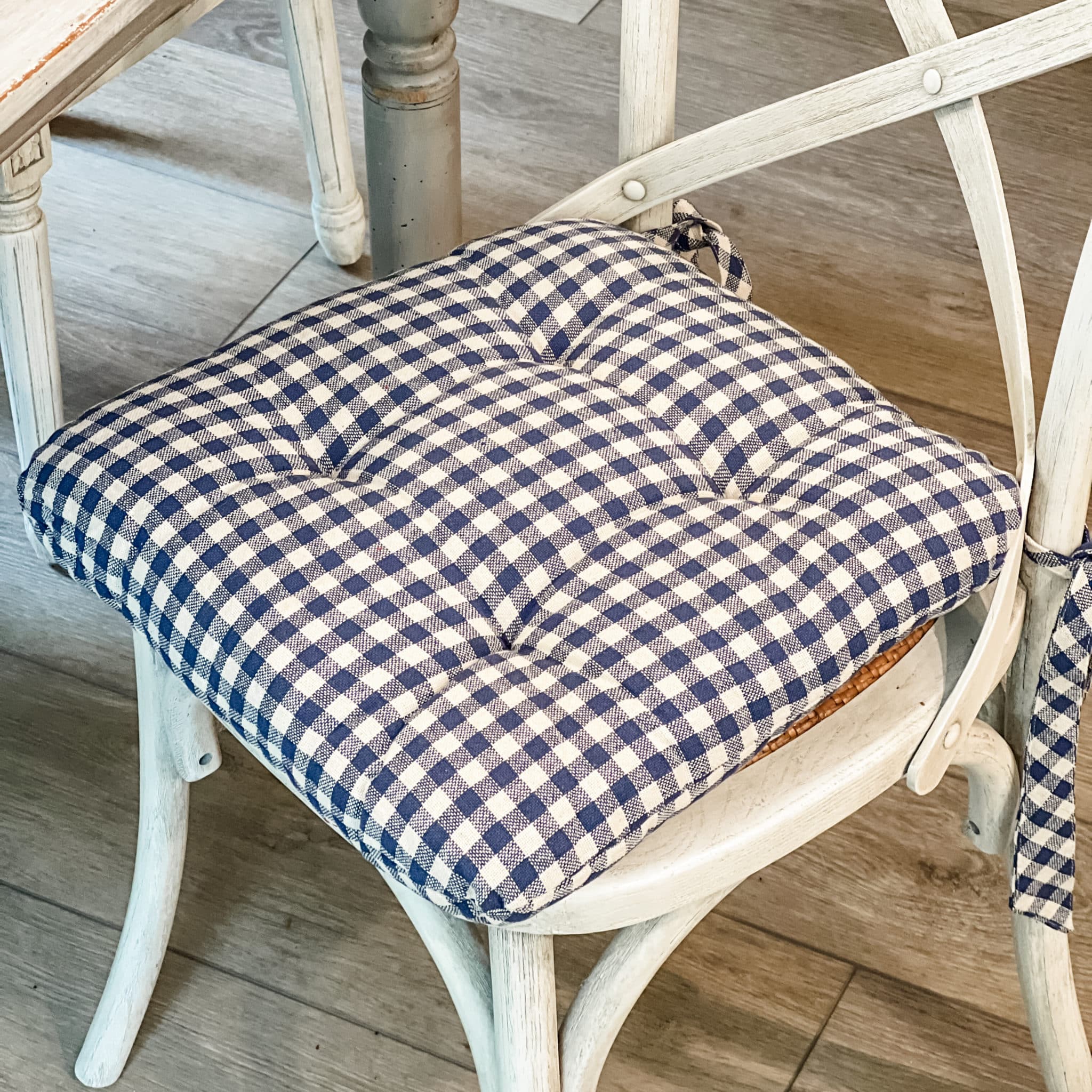 Doylestown Check Chair Pad Piper Classics