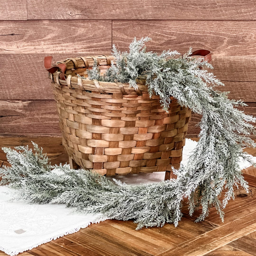 Frosted Cedar Garland - Piper Classics