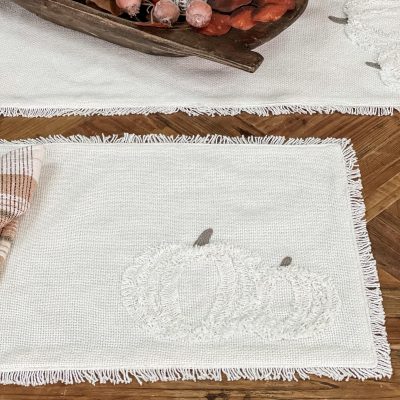 White Harvest Placemat - Set/4