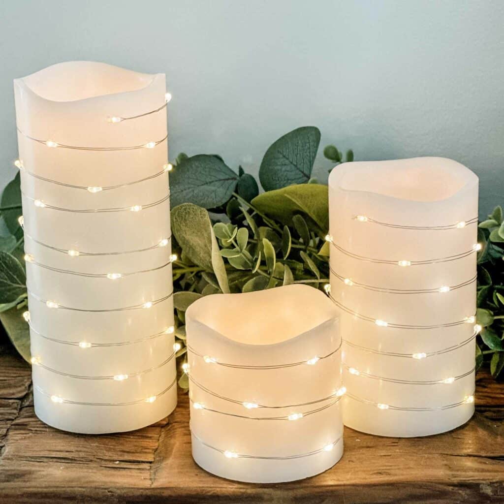 Twinkle Light LED Pillar - Sm - Piper Classics