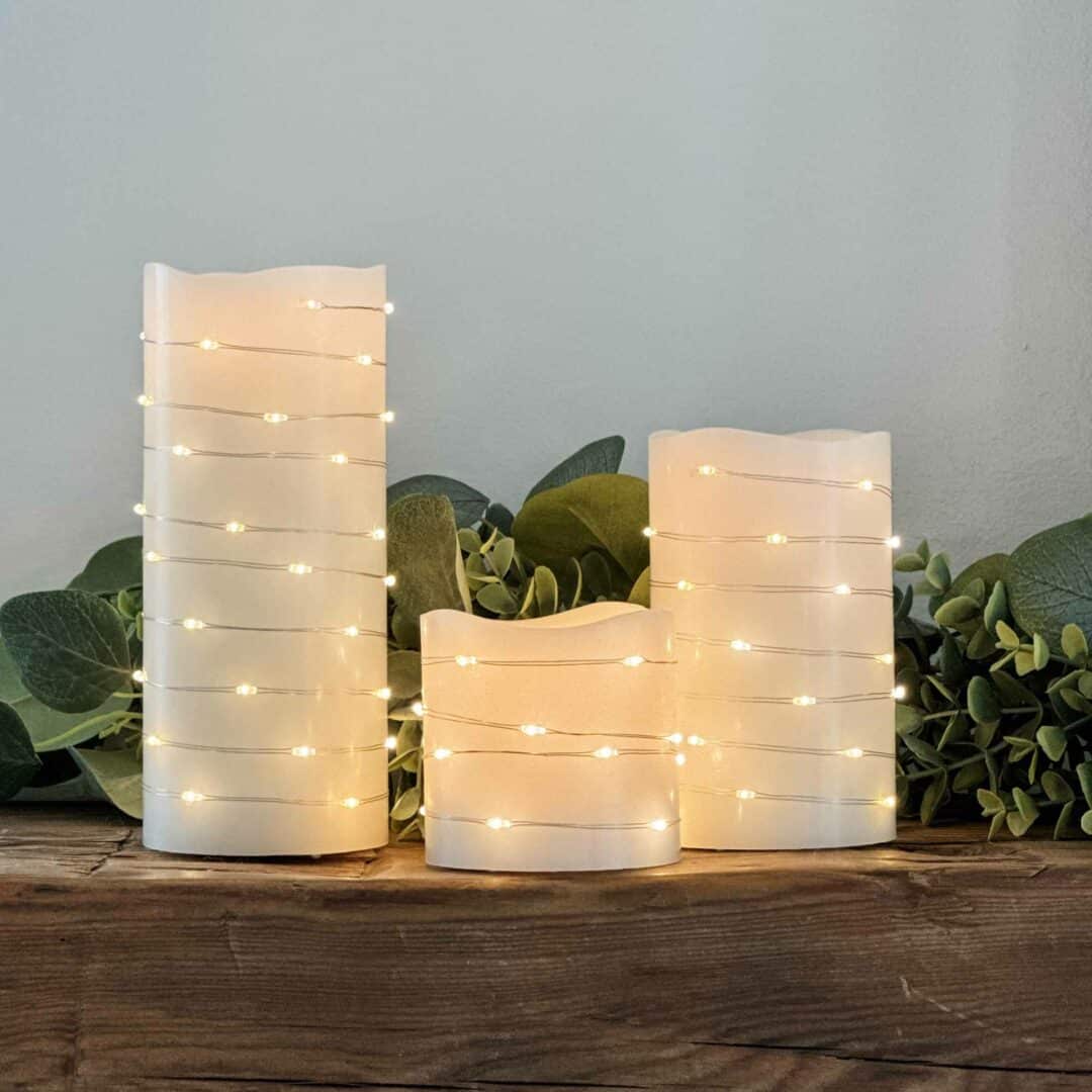 Twinkle Light LED Pillar - Sm - Piper Classics