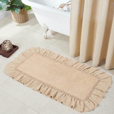 Burlap Vintage Bathmats