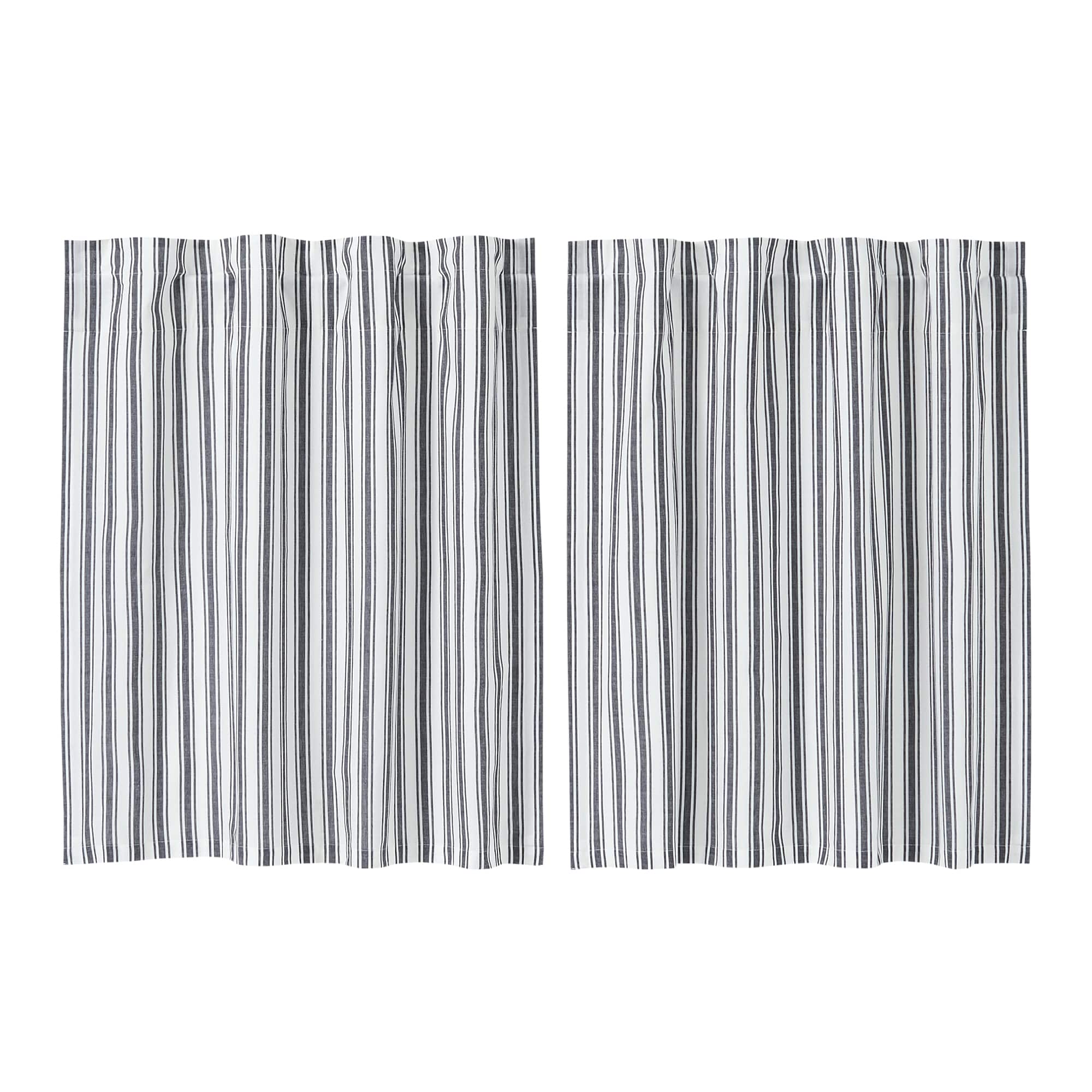 Sawyer Mill Black Ticking Stripe Tiers- Set/2 - Image 8