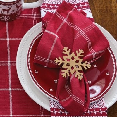 Holly Jolly Napkins, Set/4