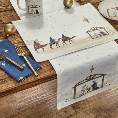 Away In A Manger Placemats, Set/4