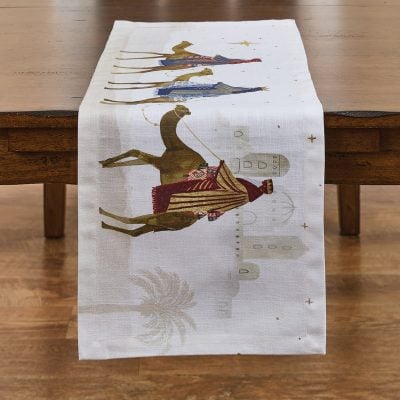 Away In A Manger Table Runner - 36"