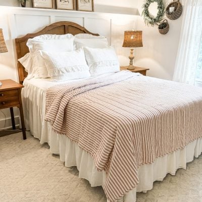 Timeless Ticking Red Quilts