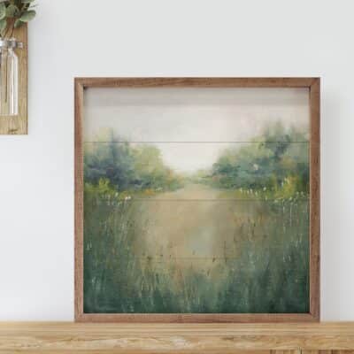 Sunrise Morning Wooden Sign