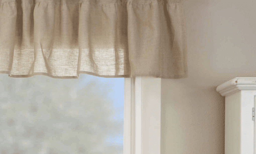 linen window treatment from piper classics