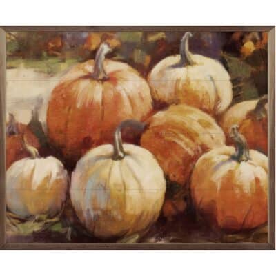 Vintage Pumpkins 1 Wooden Sign