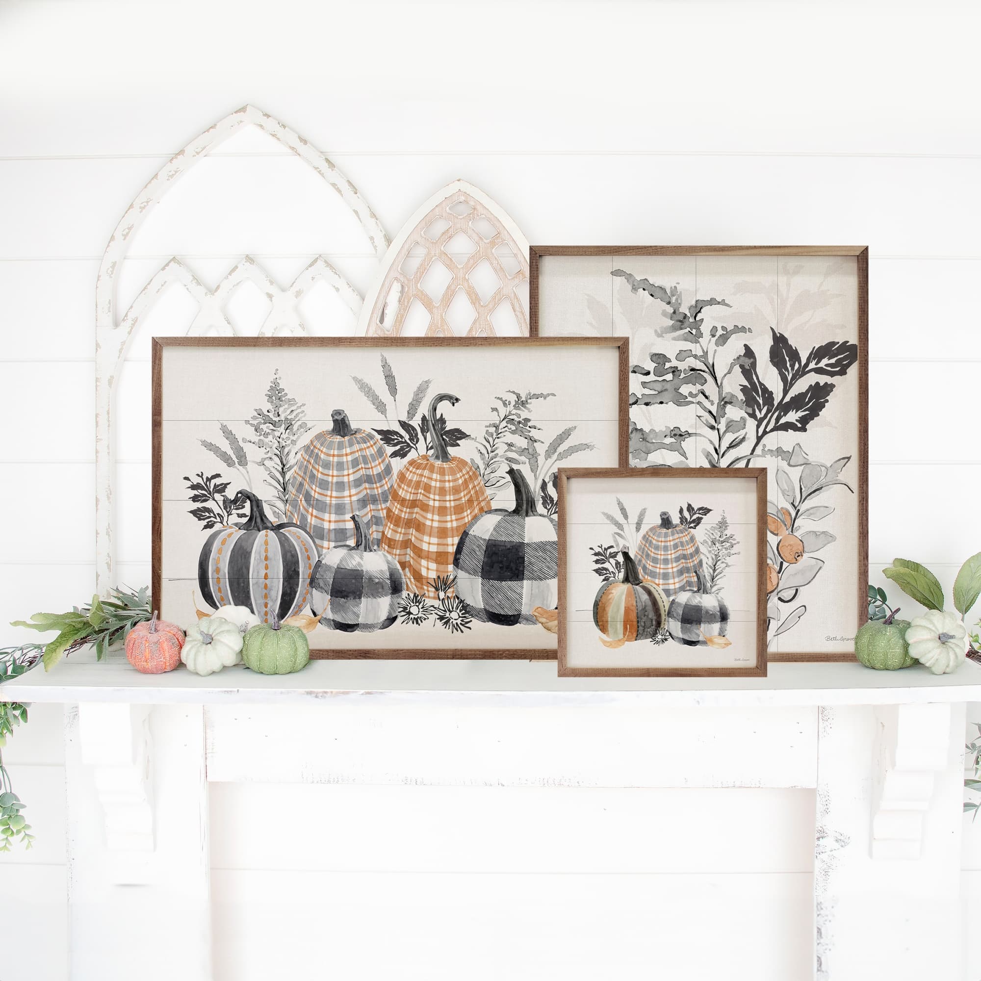 Harvest Classics V Vines Wooden Sign - Image 6