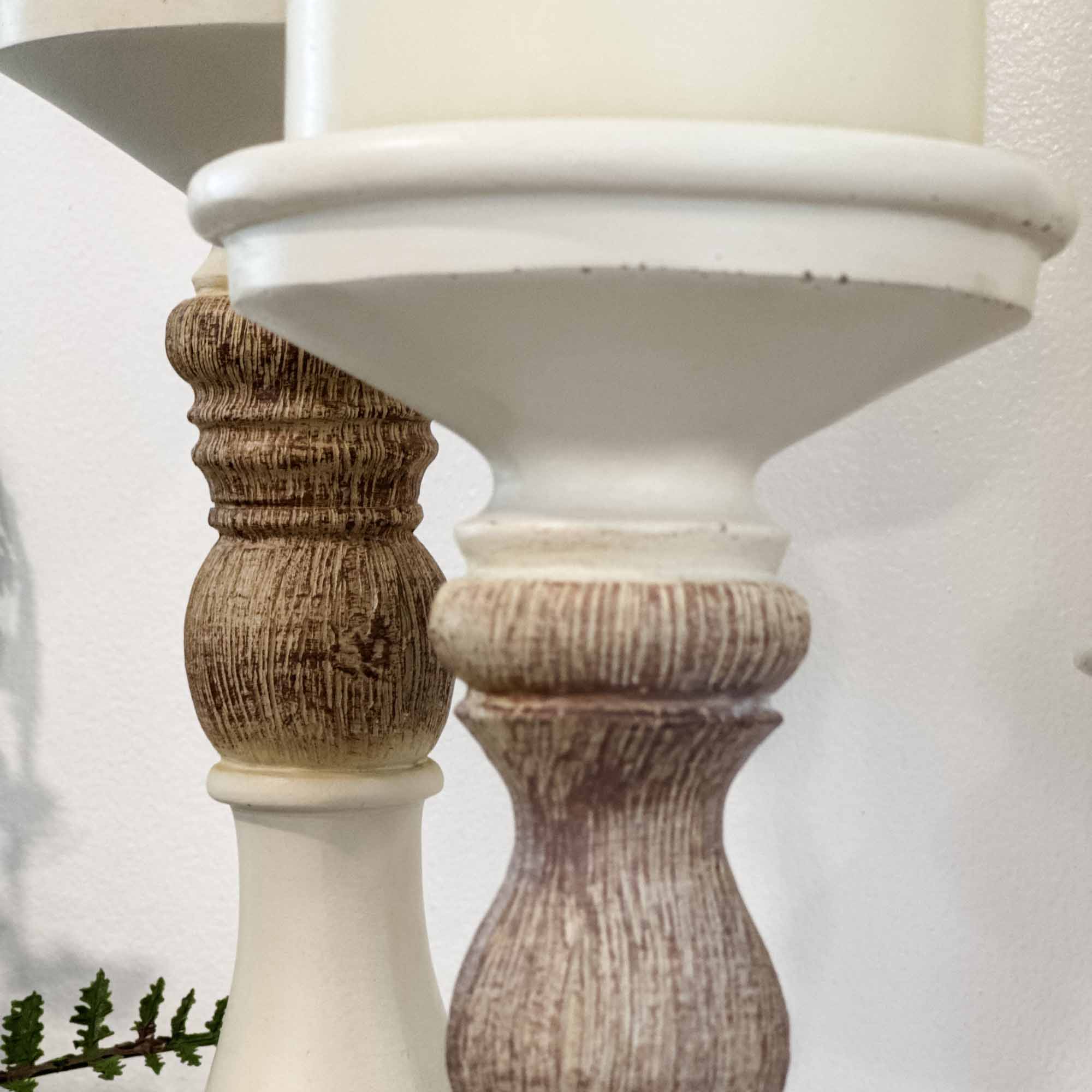 Reclaimed Grace Candle Holders, Set/3 - Image 5