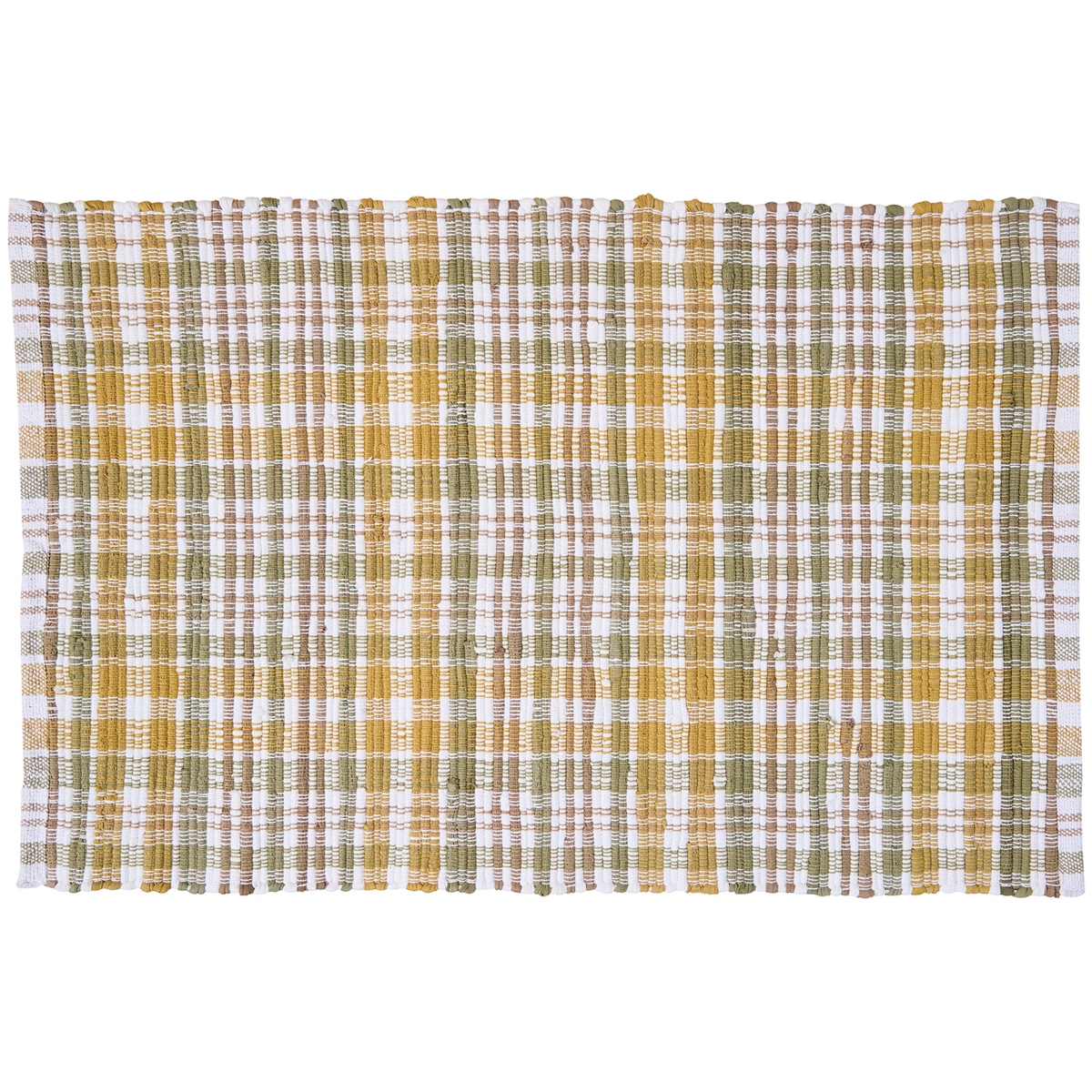 Farmstead Plaid Chindi Rug - 2' x 3' - Image 2