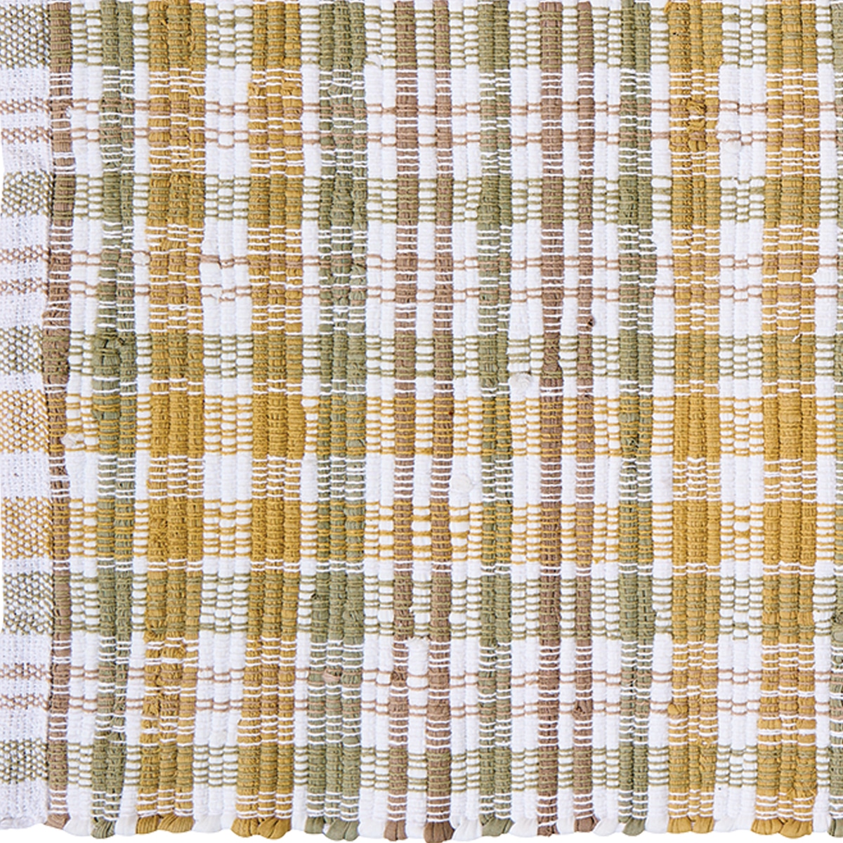 Farmstead Plaid Chindi Rug - 2' x 3' - Image 5