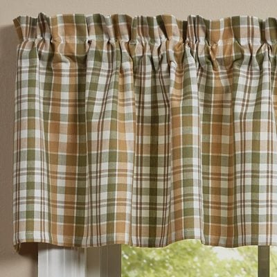 Farmstead Plaid Valance