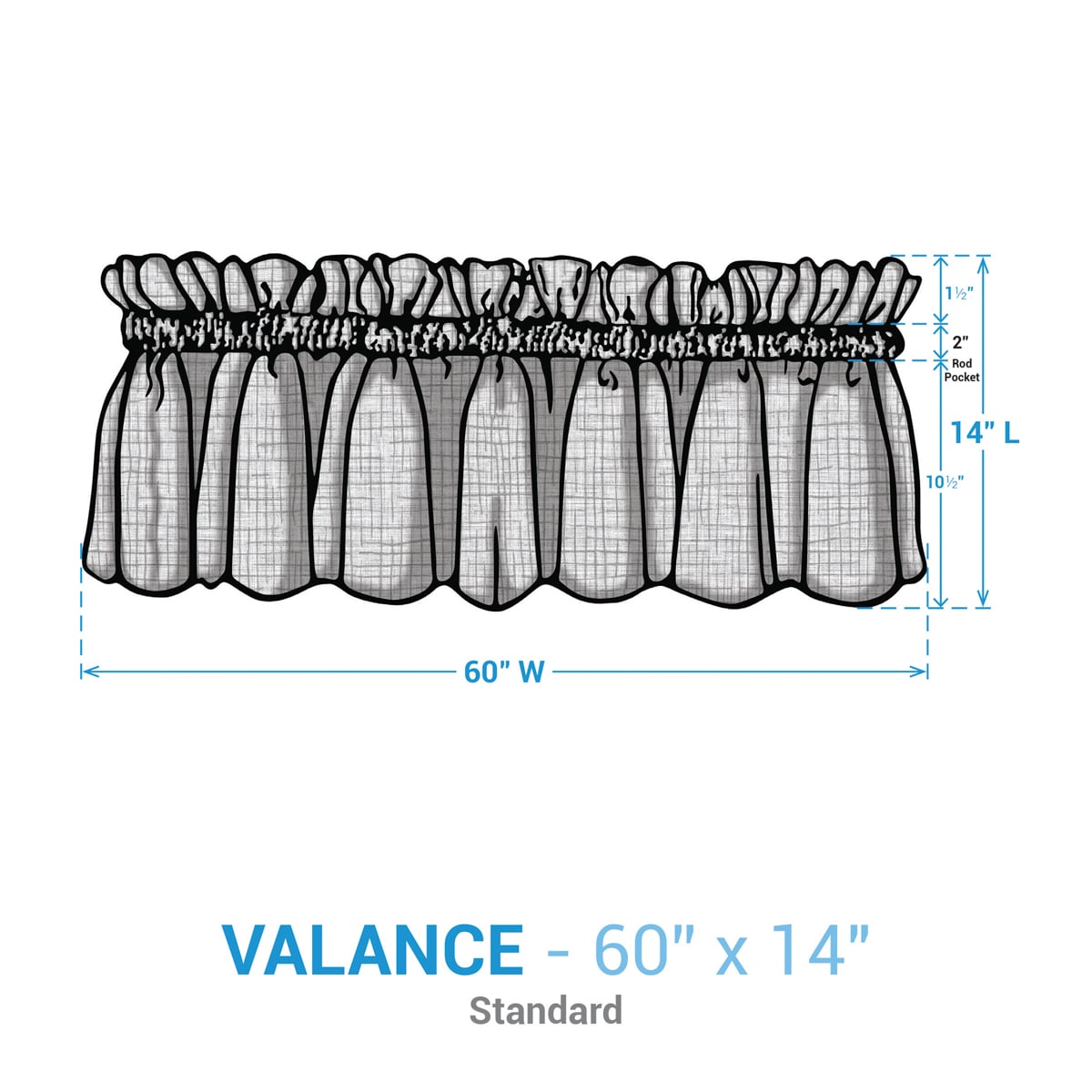Valance Sketch 60"