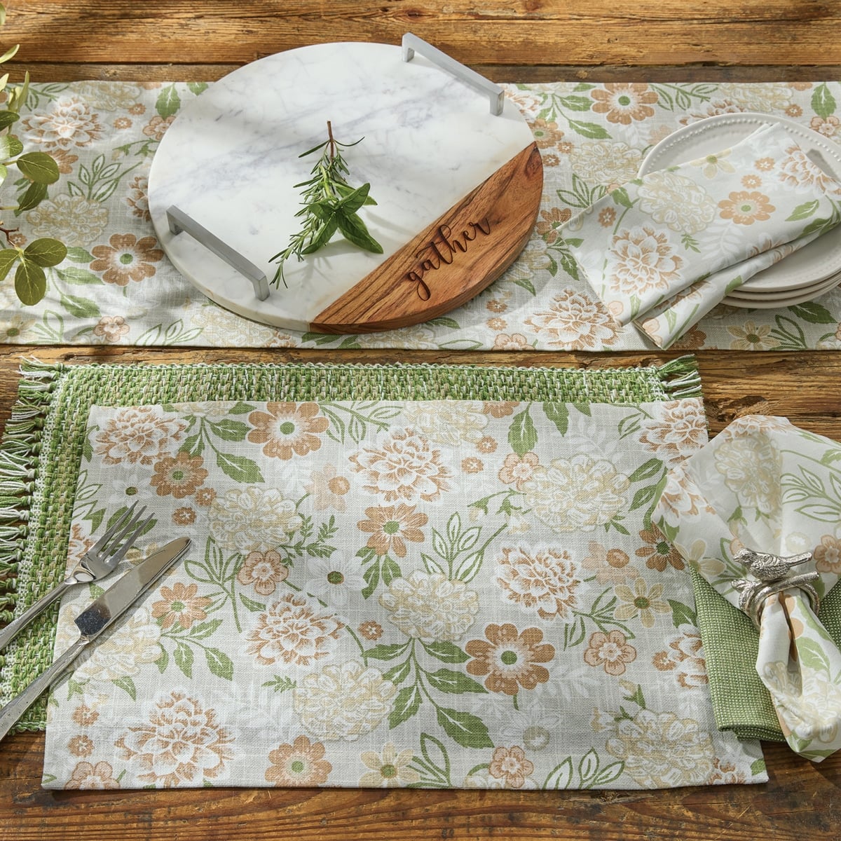 Garden Grace Placemats, Set/4