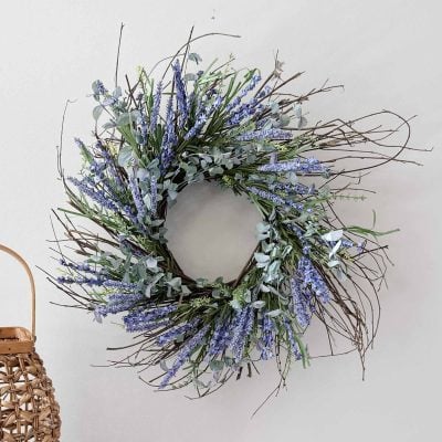 Lavender Fields Floral Wreath