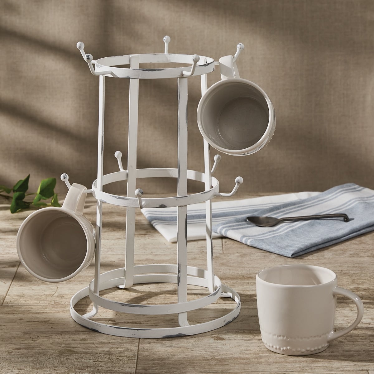 lane 10 mug rack farmhouse mug holder