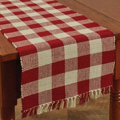 Wicklow Red Table Runner - 54"