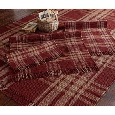 Sturbridge Wine Rag Rug - 3' x 5'