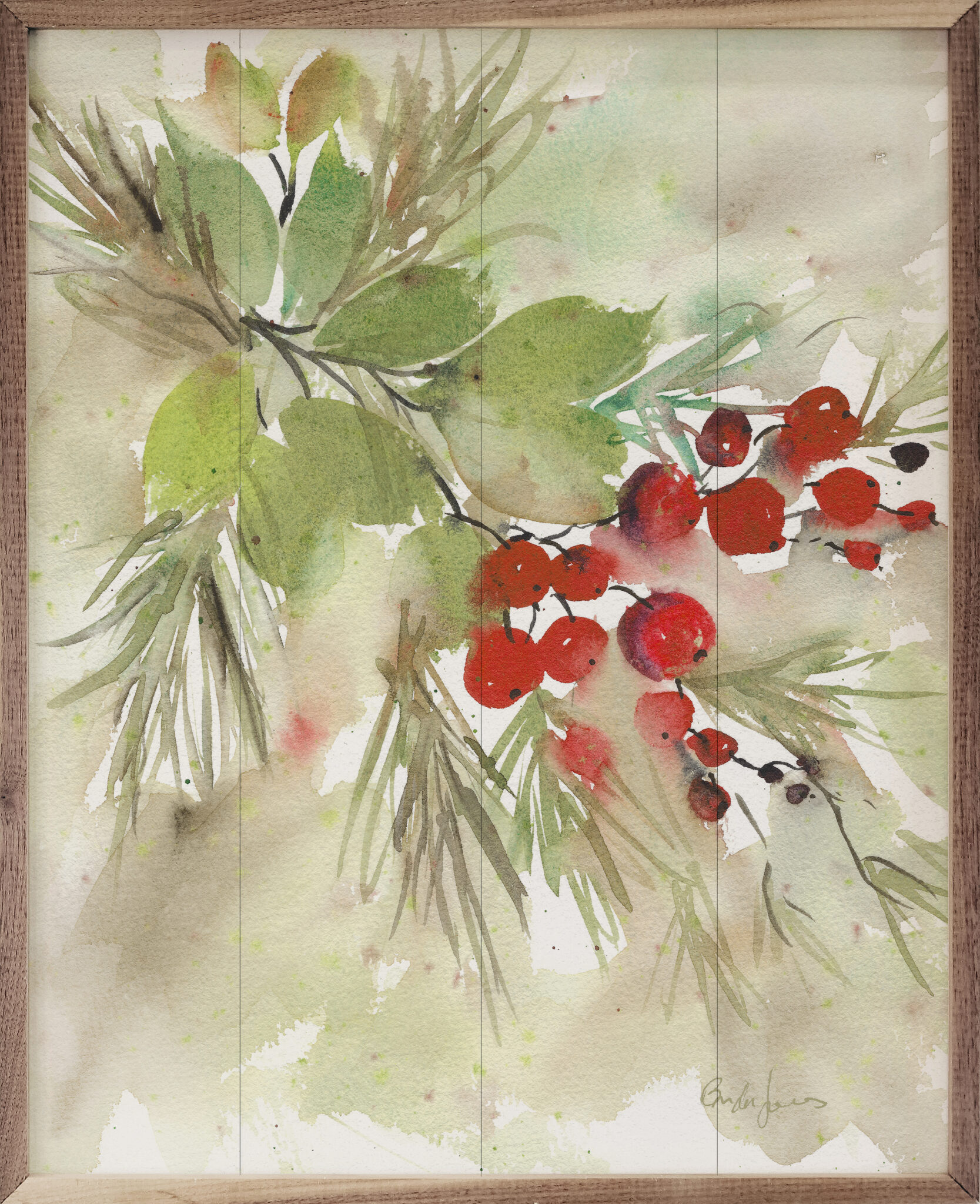 Winter Wooden Sign - Image 2