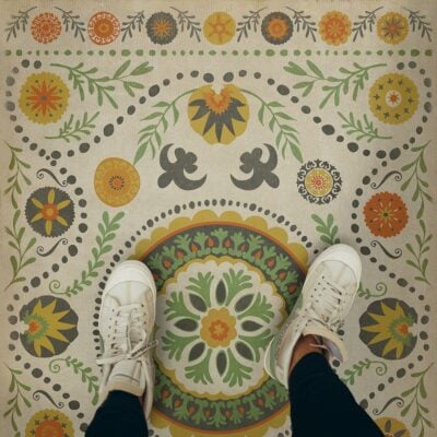 Pattern 38 - Autumn Vinyl Floor Cloths