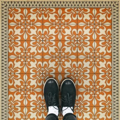Pattern 55 - The Heat Of Summer Vinyl Floor Cloths