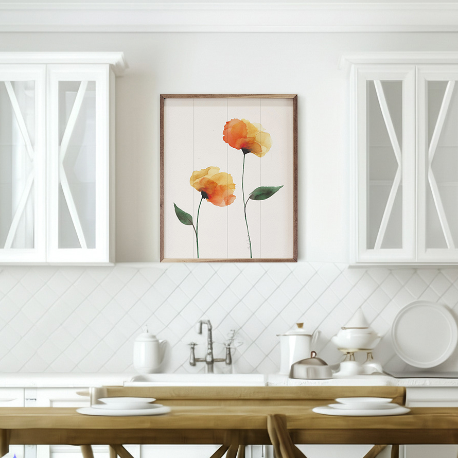 Simply Orange Wooden Sign - Image 2