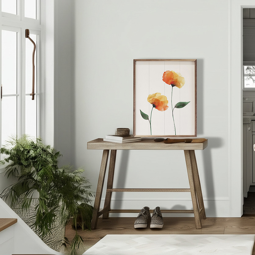 Simply Orange Wooden Sign - Image 3