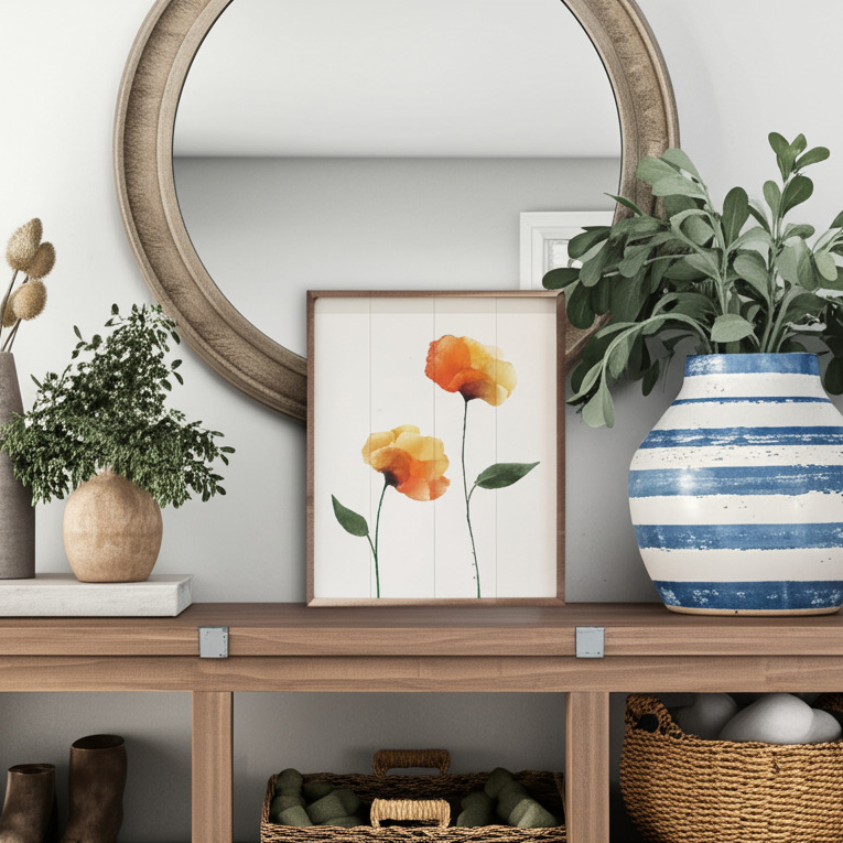 Simply Orange Wooden Sign - Image 4