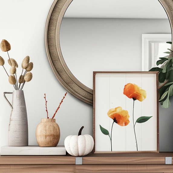 Simply Orange Wooden Sign - Image 5