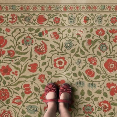 Antique Floral - May We Live Together