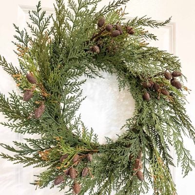 Whispering Cedar Wreath