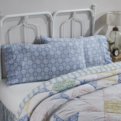 Jolie Ruffled Pillow Case, Set/2