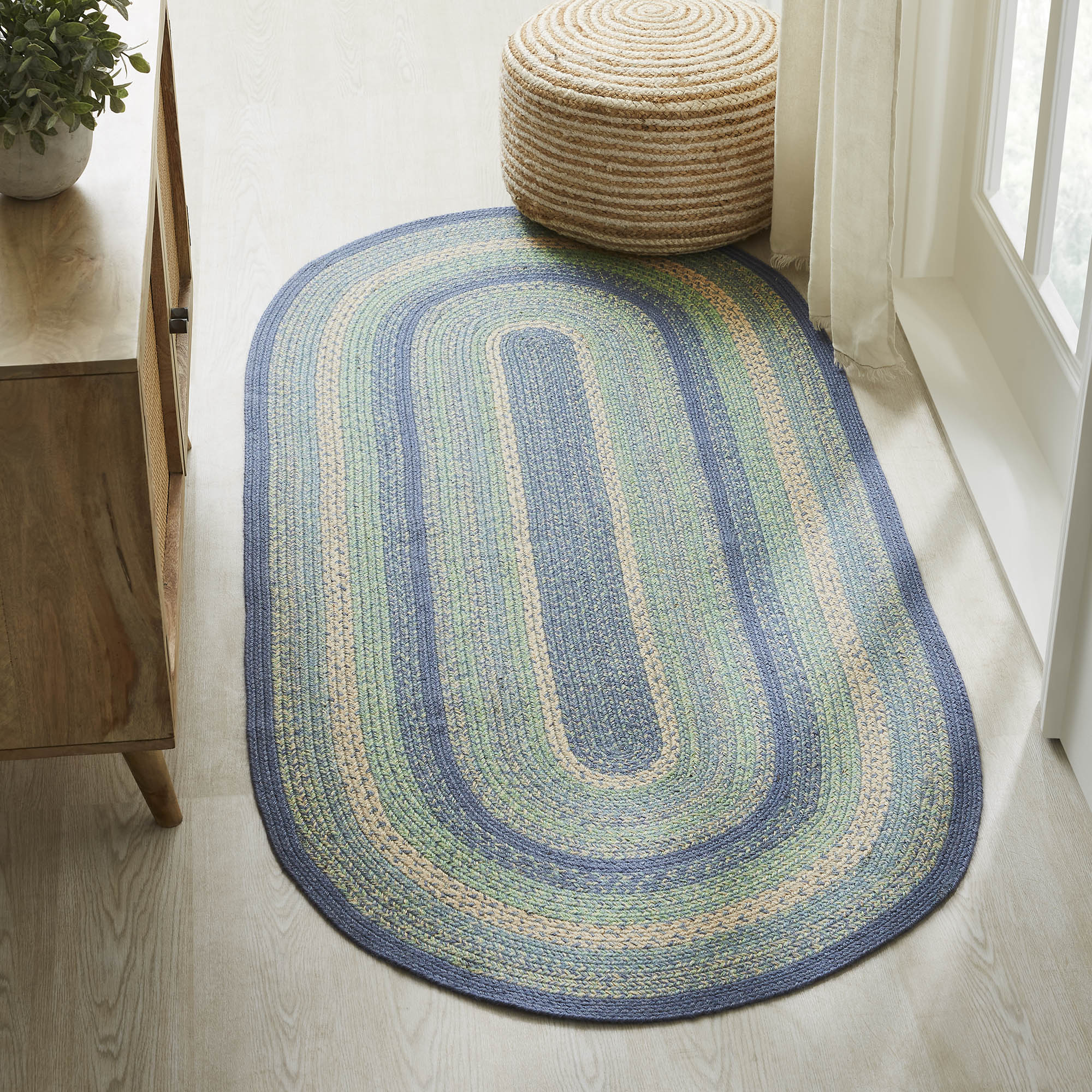 Jolie Jute Rugs With Pad - Image 2