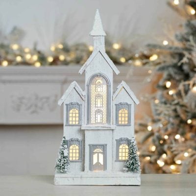 Winterglow Chapel LED House